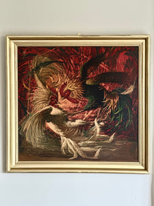 Vladimir Tretchikoff: "Fighting Cocks" Print
