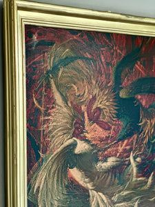 Vladimir Tretchikoff: "Fighting Cocks" Print