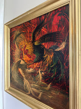 Load image into Gallery viewer, Vladimir Tretchikoff: &quot;Fighting Cocks&quot; Print
