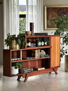 Sleek Book Case & Display Cabinet