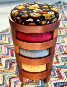 Set of Retro Stacking Stools