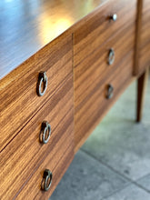 Load image into Gallery viewer, UK Made, Mid-Century Dressing Table &amp; Lamps on Mirror
