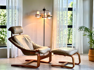 Kroken Chair with Footrest