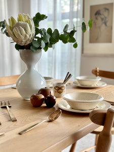 Mid-Century Bakker & Steyger Solid Oak Dining Set