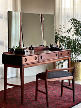 Load image into Gallery viewer, Restored Vintage Dresser &amp; Stool
