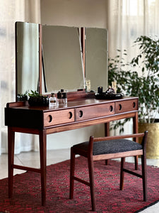 Restored Vintage Dresser & Stool