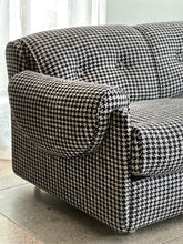 Load image into Gallery viewer, Retro Three-Seater Upholstered Couch
