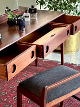 Load image into Gallery viewer, Restored Vintage Dresser &amp; Stool
