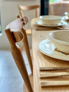 Mid-Century Bakker & Steyger Solid Oak Dining Set