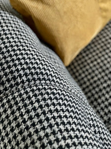 Retro Three-Seater Upholstered Couch