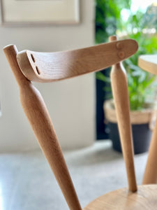 Mid-Century Bakker & Steyger Solid Oak Dining Set