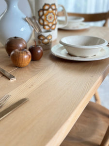 Mid-Century Bakker & Steyger Solid Oak Dining Set