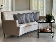 Load image into Gallery viewer, Curved Upholstered Couch
