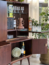 Load image into Gallery viewer, Drinks Cabinet &amp; Drop-Fronted serving Tray
