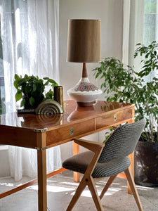 Campaign-Style Vintage Desk / Dresser