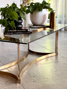 Solid Brass Coffee Table