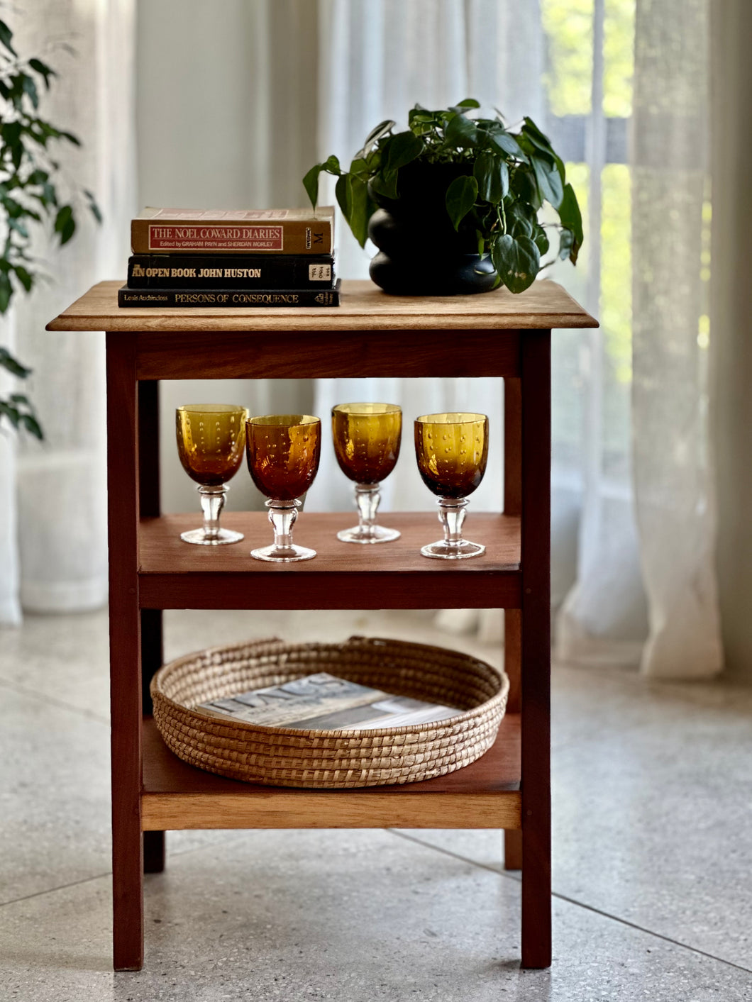 Tree-Tier Side / Lamp Table