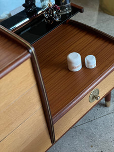 Retro Dresser with Stool