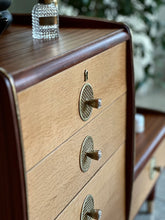 Load image into Gallery viewer, Retro Dresser with Stool
