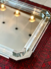Load image into Gallery viewer, Hollywood Recency-Style Lucite &amp; Chrome Mirror
