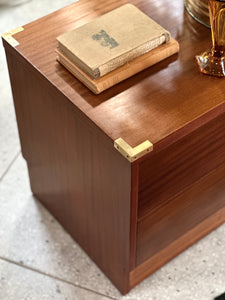 Campaign Style - Bedside Pedestal