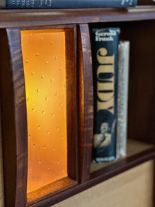 Retro Headboard & Pedestals | Built In Lighting