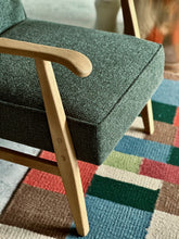 Load image into Gallery viewer, MCM Oak Occasional Armchair
