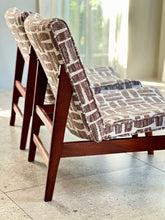 Load image into Gallery viewer, Pair of Mid-Century Slipper Chairs
