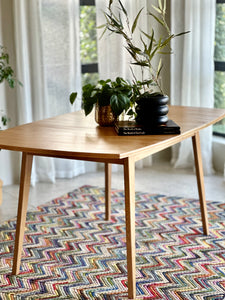 Vintage Dining Set With Extendable Table