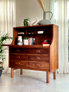 Solid Kiaat Artecasa Bureau or Drinks Cabinet