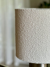 Load image into Gallery viewer, Chromed Table Lamp &amp; New Textured Shade
