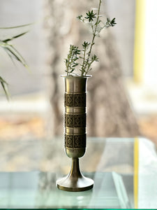 Pewter Bud Vase