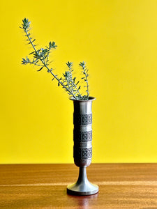 Pewter Bud Vase