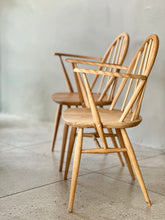 Load image into Gallery viewer, Pair of Ercol Model 370 Carver Chairs – England, Circa 1960s
