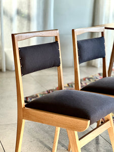 Vintage Dining Set With Extendable Table