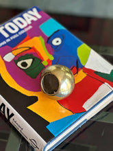 Load image into Gallery viewer, Solid Brass Bell - Shape of an Apple
