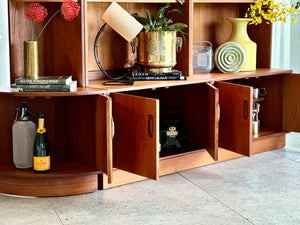 E-Gomme for G-Plan Teak Wall Unit