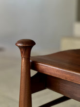 Load image into Gallery viewer, Mid-Century Imbuia Dining Set | 4 Chairs &amp; Round Table
