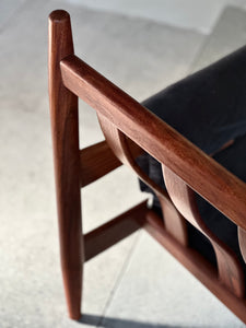 Solid Teak Mid-Century Couch