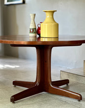 Load image into Gallery viewer, Mid-Century Imbuia Dining Set | 4 Chairs &amp; Round Table
