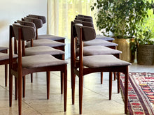 Load image into Gallery viewer, Danish Rosewood Dining Chairs - Set of 10
