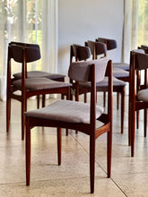 Load image into Gallery viewer, Danish Rosewood Dining Chairs - Set of 10
