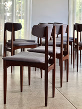 Load image into Gallery viewer, Danish Rosewood Dining Chairs - Set of 10
