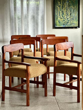 Load image into Gallery viewer, Set of Eight "Artecasa" Dining Chairs
