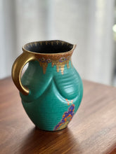 Load image into Gallery viewer, Exquisite Crown Devon Green Jug
