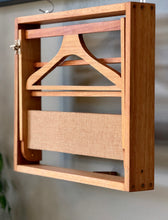 Load image into Gallery viewer, Wall Mounted Folding Dumb Valet | Clothes Organiser
