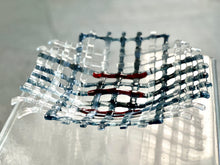 Load image into Gallery viewer, Art Glass Woven Bowl
