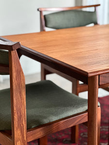 Danish Teak, Six-Seater Dining Table