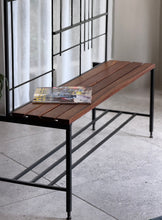 Load image into Gallery viewer, Retro Steel Bench | Divider
