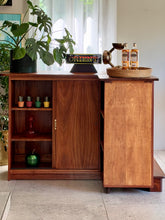 Load image into Gallery viewer, Mid-Century Kiaat Bar
